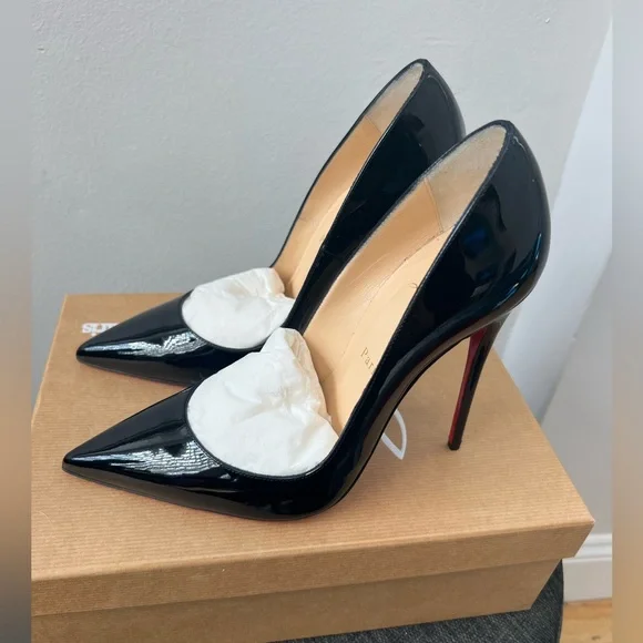 Christian Louboutin So Kate - Pumps Black Patent calf leather - Picture 5 of 11